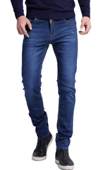 Casual Slim Fit Straight High Stretch Feet Skinny Jeans - Sheseelady