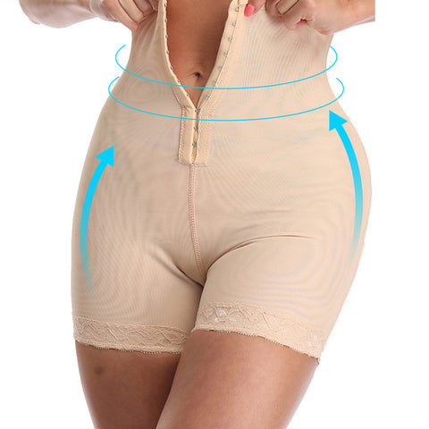Womens Shapewear Briefs Tummy Control High-Waist Brief Panty Slimming Body Shaper BodysuitButt Lifter Body Shaper Booty