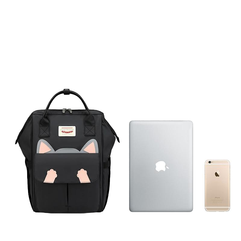 Fashion Waterproof Women's Nylon Backpack For School Travel Laptop