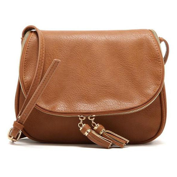 Pu Casual Flap Pocket Slang Bag