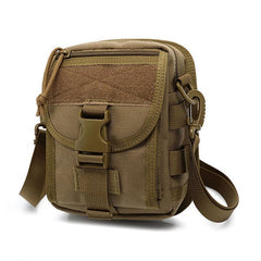 Tactical Nylon Shoulder Bag for Men - Army Style, Sport, Travel, Hiking