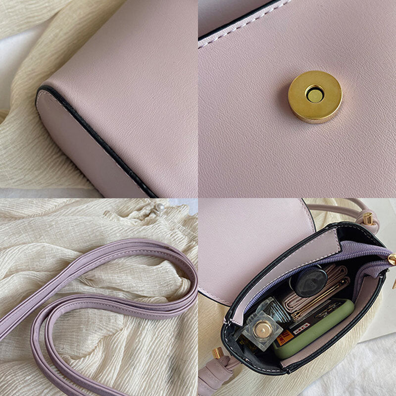 Women Solid 6.3 inch Phone Bag Crossbody