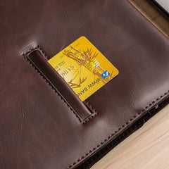 Men's Large Capacity Minimalist Business Crossbody Handbag