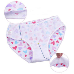 Breathable Sweet Cotton Panties For Toddlers/Girls