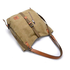 Women Men Canvas Handbags Multifunction Backpack Casual Shoulder Bags Students School