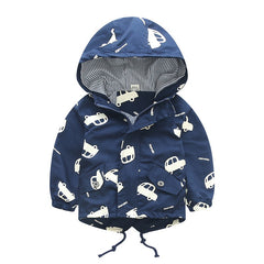 Cute Kids Outerwear Coats Print For Boys&Girls - Sheseelady