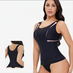 Vest Slimming Body Posture Elastic Abdomen Vests Shapewear Sleeveless Tank Top Shirts