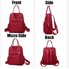 Women Waterproof Oxford Cloth Backpack Travel Handbag Shoulder Bag Tote Rucksack