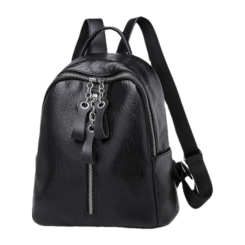 Women Fashion Waterproof Light Weight Anti-theft Backpack Shoulder Bag With Headphone Port