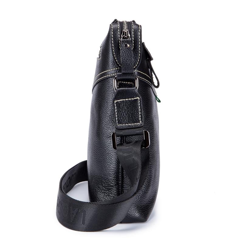 Men's Vintage Leather Business Crossbody Shoulder Bag