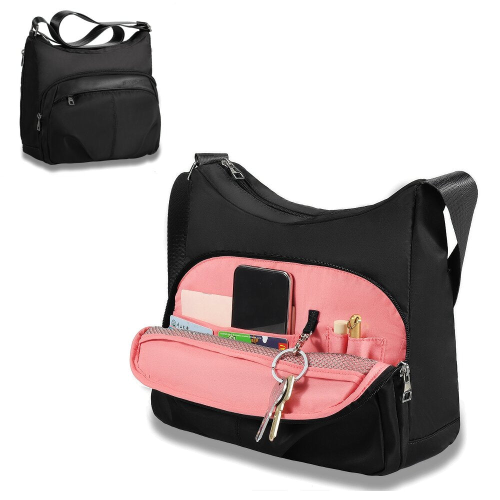 Women Leisure Nylon Large Capacity Multifunctional Shoulder Bag Crossbody