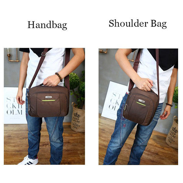 Women Men Nylon Multifunction Sport Daily Casual Handbag Shoulder Bag Crossboby