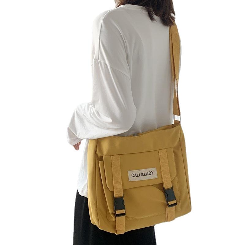 Trendy Large Capacity Women's Nylon Messenger Bag