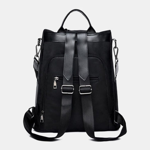 Women Fashion Large Capacity Pure Color Backpack