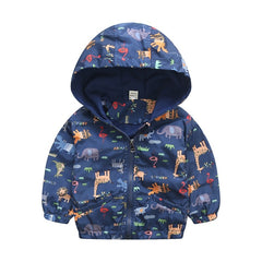 Cute Dinosaur Spring Coat Jackets For Boys - Sheseelady