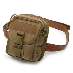 Tactical Nylon Shoulder Bag for Men - Army Style, Sport, Travel, Hiking