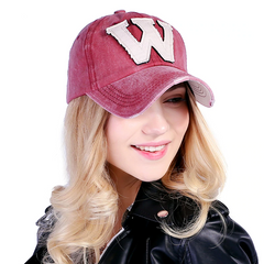 Embroidery Letter W Baseball Cap - Sheseelady