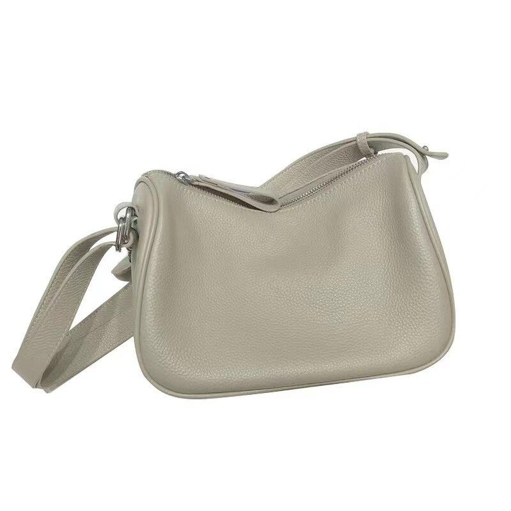 Casual Women's Soft Cowhide Underarm Bag