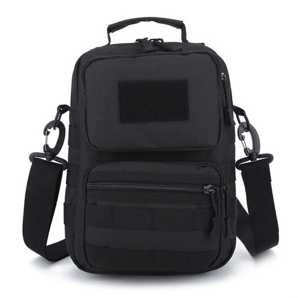 Men's Camouflage Tactical Crossbody Bag - Water-Resistant Outdoor Shoulder Handbag