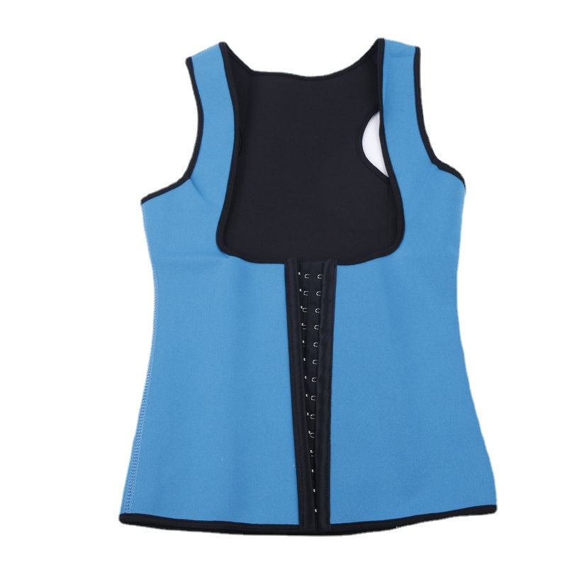 Body Shaper Sweat Plus Size Firm Waist Trainer Women Slimming Vest Shapewear Adjustable Corset Weight Loss Tummy Shaper