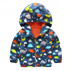 Cute Dinosaur Spring Coat Jackets For Boys - Sheseelady