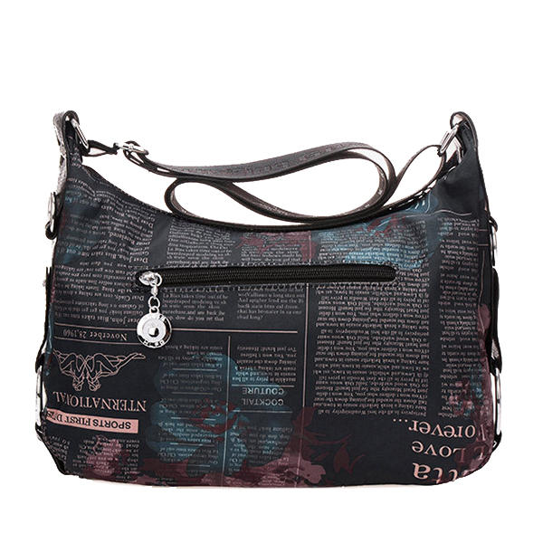 Nylon Light Casual Print Crossbody Shopping Shoulder Bags For Women
