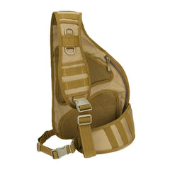 Men's Tactical Camouflage Nylon Shoulder Chest Bag for Outdoor Sports & Camping