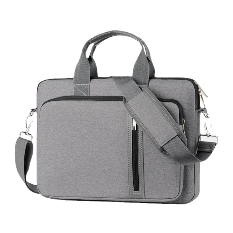 Men's Nylon Shockproof Waterproof Laptop Briefcase - Teacher Crossbody Shoulder Bag