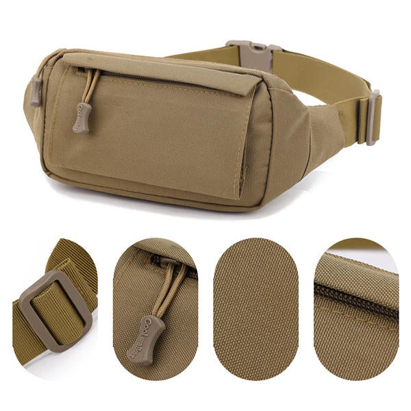 Waterproof Nylon Sport Crossbody Bag - Multifunctional Running Bag for Men