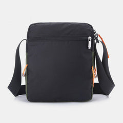 Men's Waterproof Nylon Crossbody Travel Bag for Outdoor Use