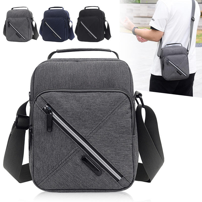Men's Waterproof Nylon Crossbody Shoulder Bag