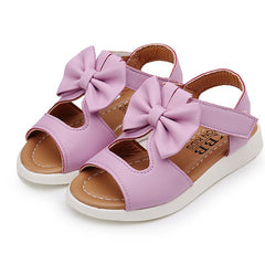 Bow-Knot Girls Flat Princess Toddler Sandals - Sheseelady