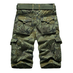 Camouflage Camo Cargo Shorts Men 2019 New Mens Casual Shorts Male Loose Work Shorts Man Military Short Pants Plus Size 29-44 - Sheseelady