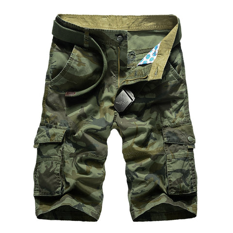 Camouflage Camo Cargo Shorts Men 2019 New Mens Casual Shorts Male Loose Work Shorts Man Military Short Pants Plus Size 29-44 - Sheseelady