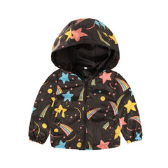 Cartoon Printed Hooded Jackets For Boys&Girls - Sheseelady