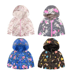 Cartoon Printed Hooded Jackets For Boys&Girls - Sheseelady