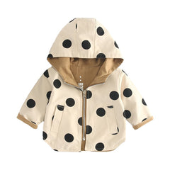 Baby Kids Jacket Coat Toddler Wear On Both Side Windbreak Fall Children Trench Coat Outerwear Baby Boys Girls Clothes - Sheseelady