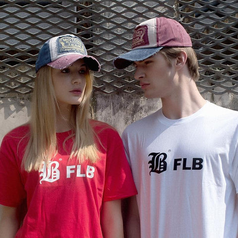 Hip Hop Style Adjustable Snap-Back Cotton Baseball Cap For Men/Women