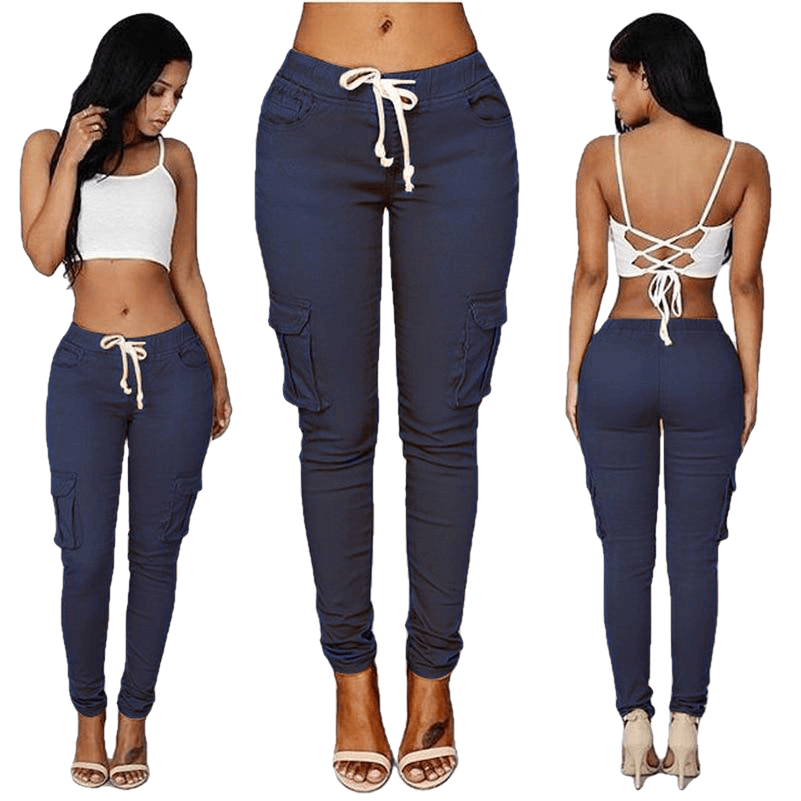Elastic Fashion Soft Suitable Skinny Jeans - Sheseelady