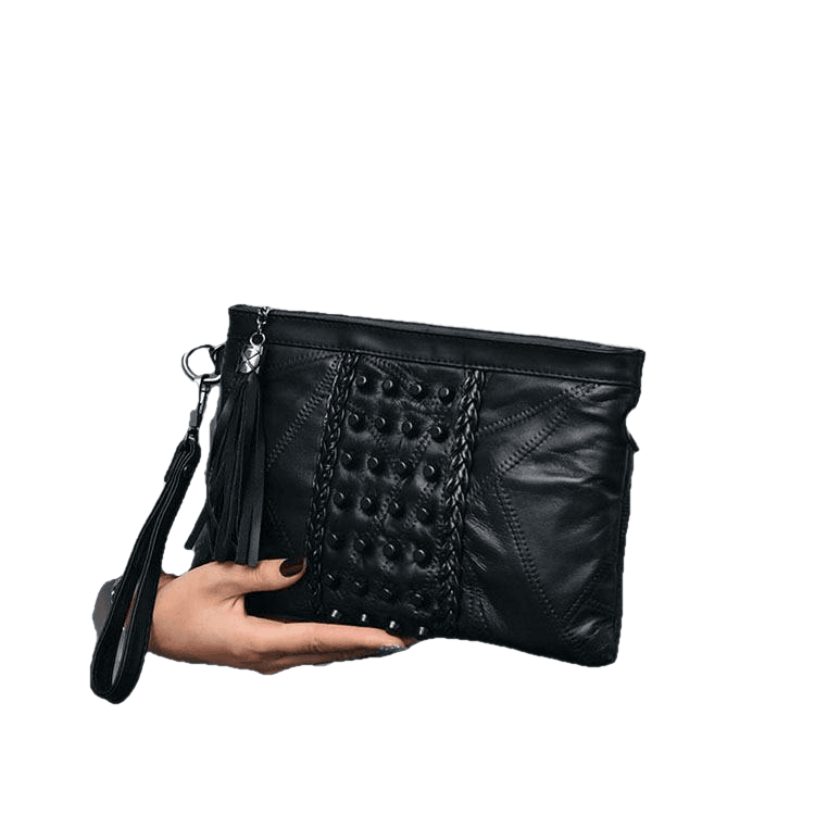 Fashion Tassel Women'S Bags Luxury Fringed Handbags Genuine Leather Women Messenger Bag For Girls Crossbody Bag Females Clutches - Sheseelady