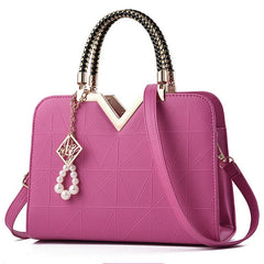 Stylish Women’s Top-handle Leather Totes Bag