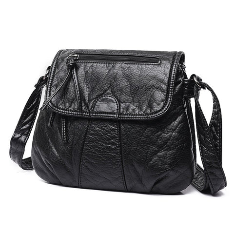 Fashionable Women's Quality Soft Leather Crossbody Bag