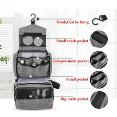 Multifunctional Casual Hanging Travel Toiletry Bag For Men/Women