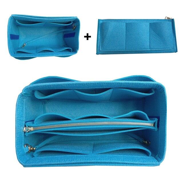 Hot Popular Multi-functional Women's Felt Cloth Makeup Organizer