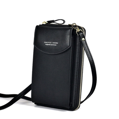 Luxury Women's Leather Clutch Crossbody Bags