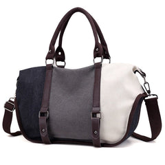 Fashionable Casual Large Capacity Women’s Canvas Shoulder Bag