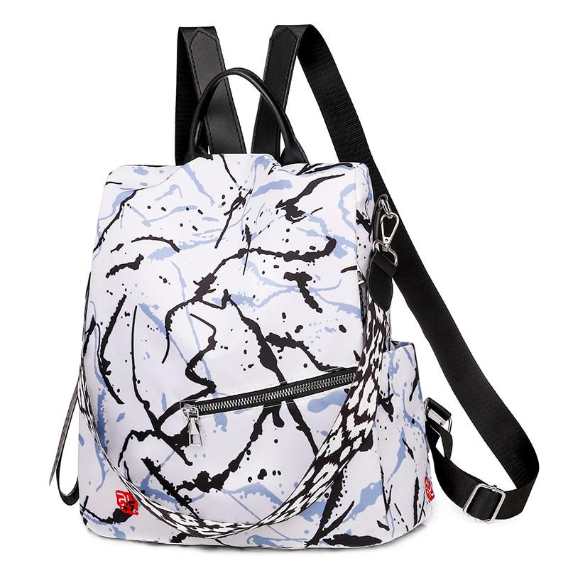 Fashion Large Capacity Women's Anti-theft Waterproof Oxford Backpack