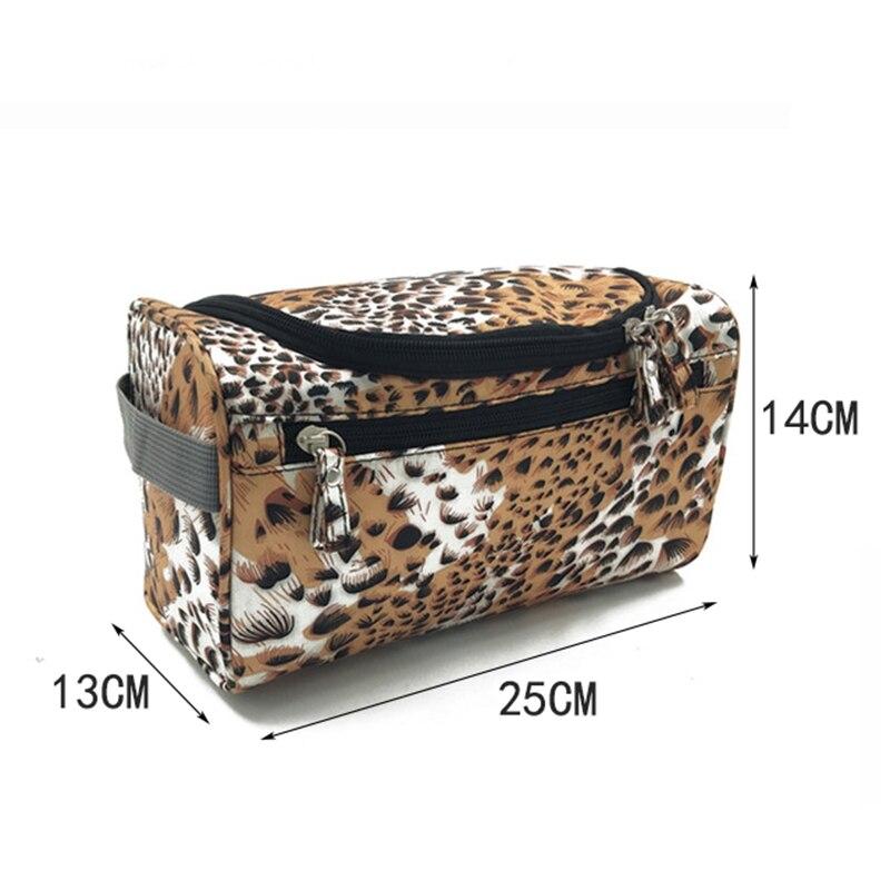 Fashion Camouflage Leopard Print Toiletries Organizer For Women/Men