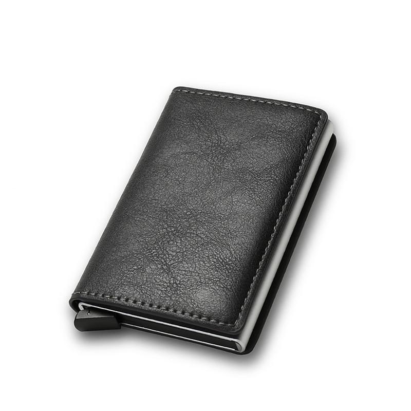 Vintage Mini Men's Leather Wallets For Card Money