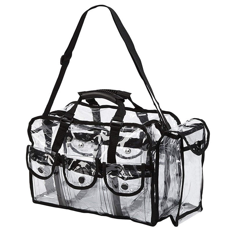 Waterproof Transparent Women's Large PVC Handbag For Beach Travel